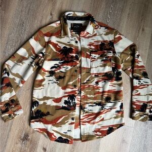 Billabong fleece Print Button-Up Shirt